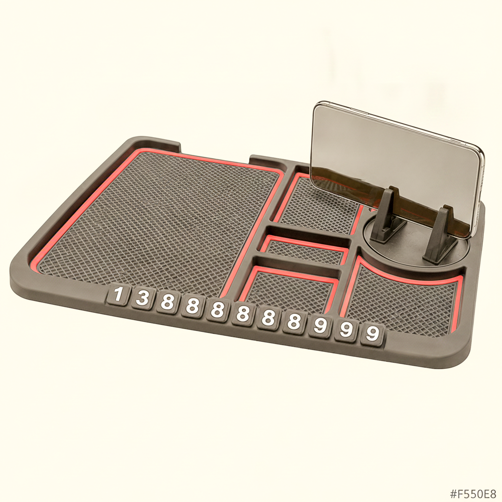 4-in-1 Anti-Slip Car Dashboard Mat