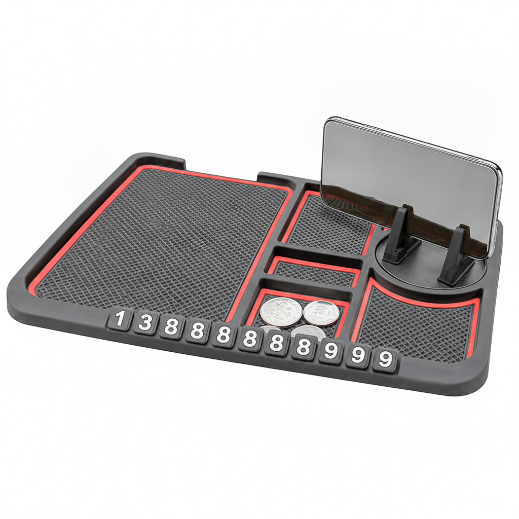 4-in-1 Anti-Slip Car Dashboard Mat