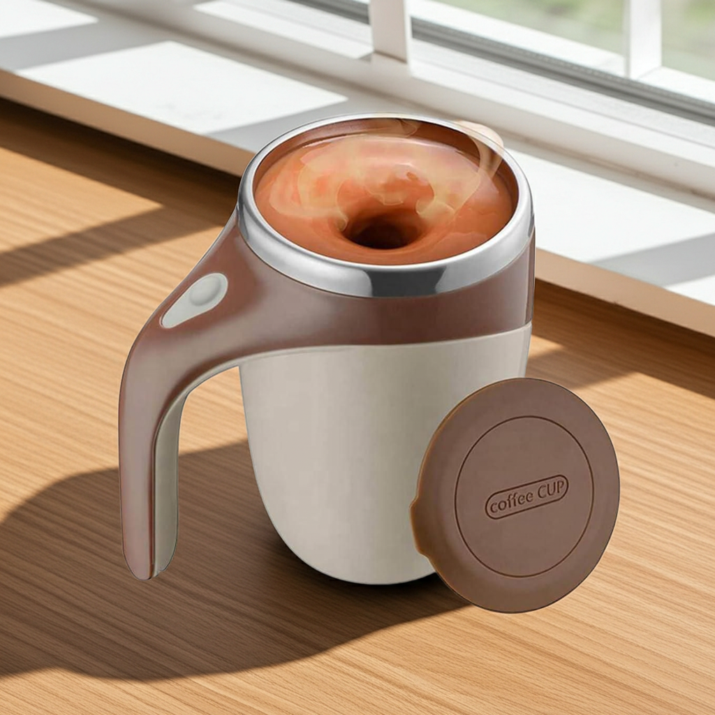 Automatic Magnetic Stirring Coffee Mug