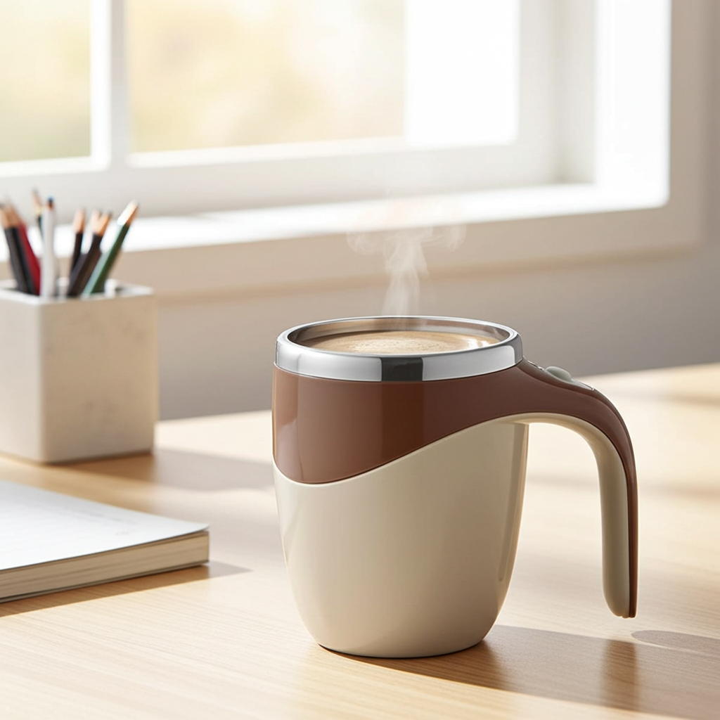 Automatic Magnetic Stirring Coffee Mug