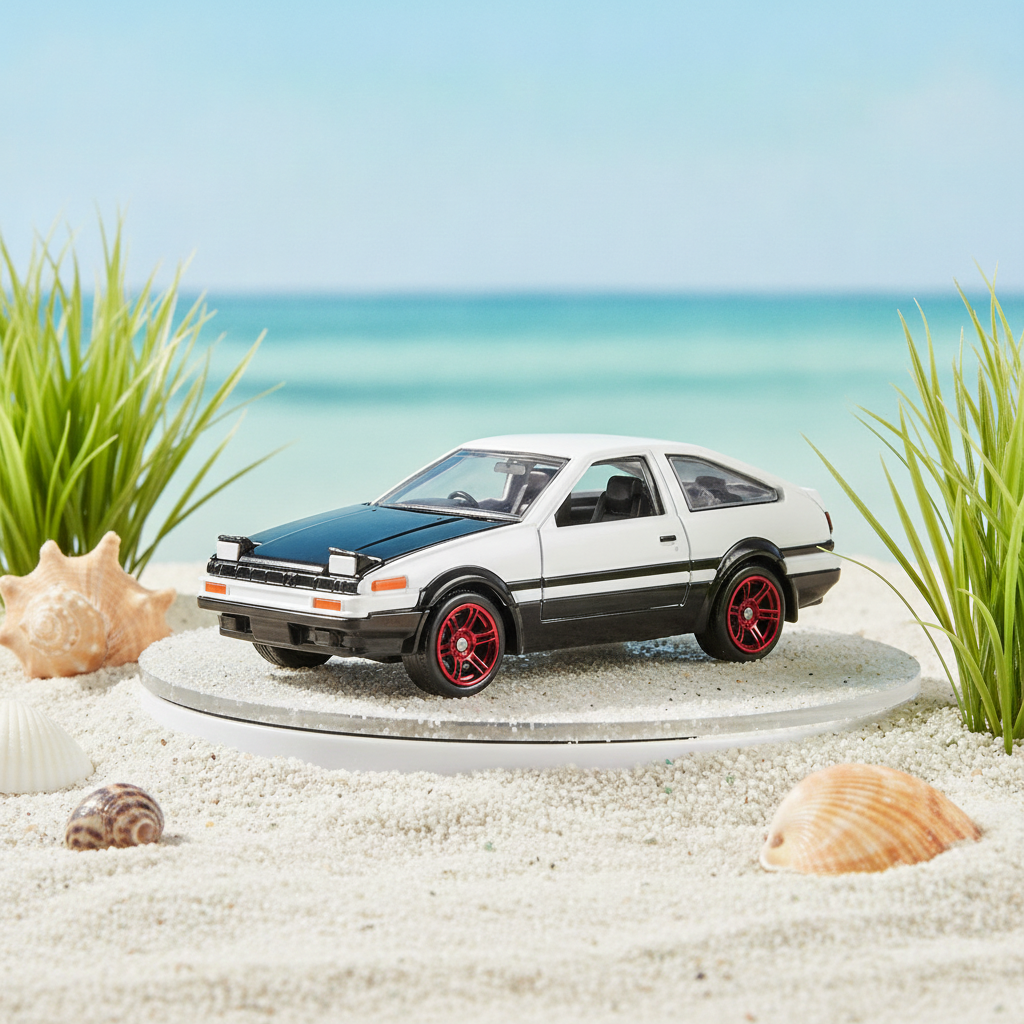 Car Dashboard Display Stand with Rotating Base