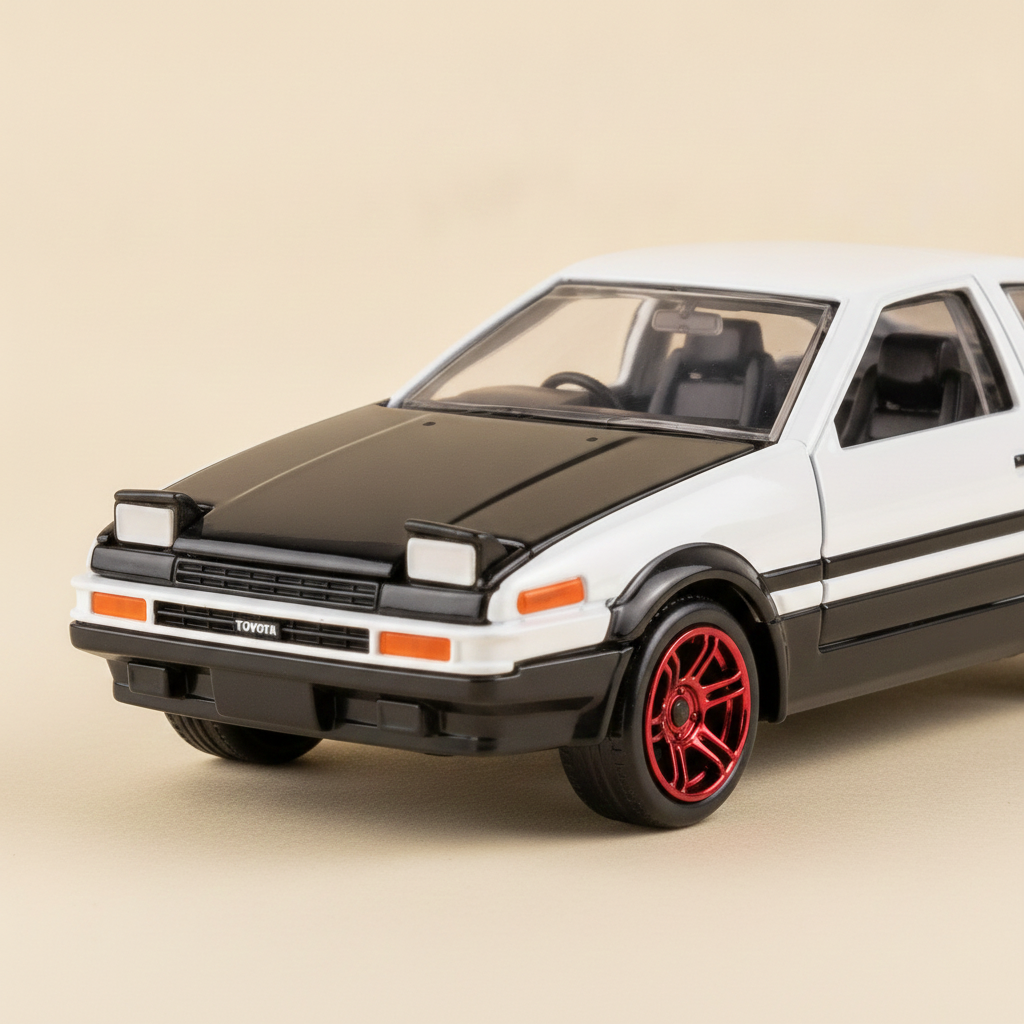 Toyota AE86 Die-Cast Miniature Car — Dashboard Collectible