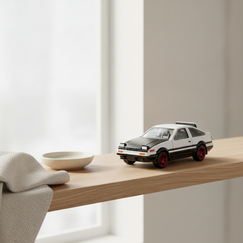 Toyota AE86 Die-Cast Miniature Car — Dashboard Collectible