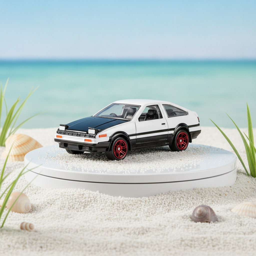 Car Dashboard Display Stand with Rotating Base