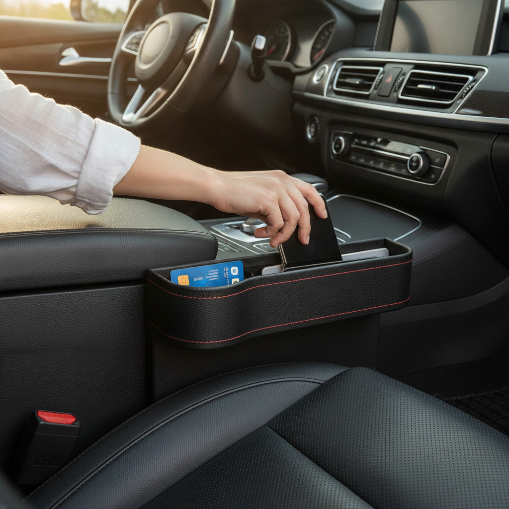 Car Seat Gap Filler Organizer — Pack of 2