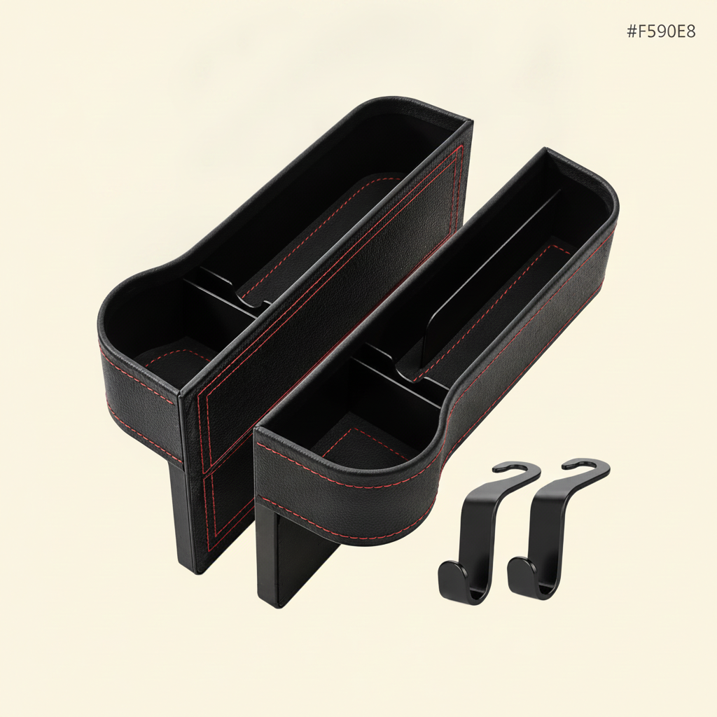 Car Seat Gap Filler Organizer — Pack of 2