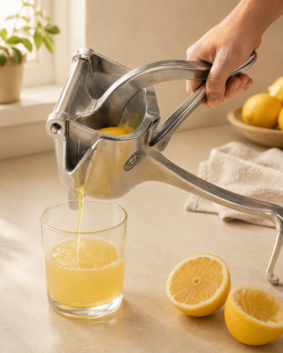 Heavy Duty Handhold Press Fruit Manual Juicer