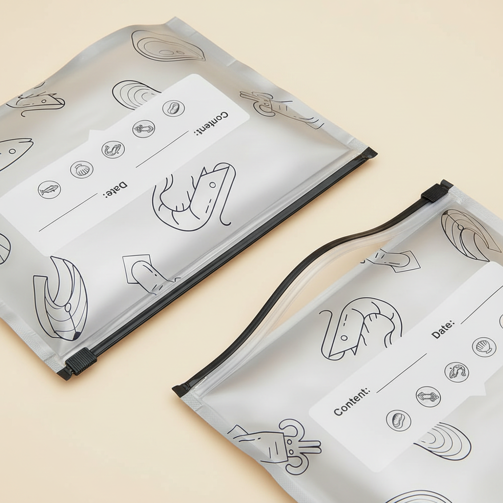 Reusable Foil Zip Lock Vacuum Food Storage Bag(Pack of 20)