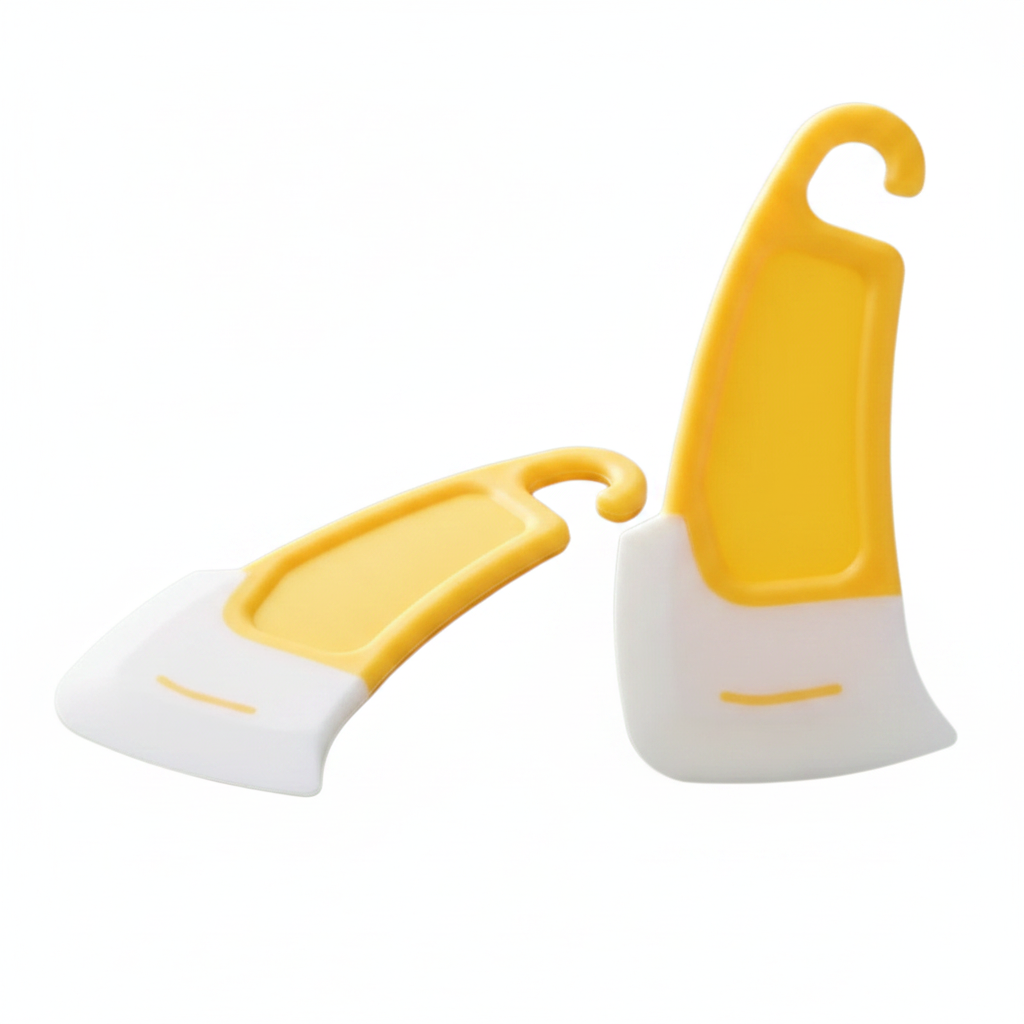 Small Silicone Pan Scraper | Silicone Dish Cleaning Scraper