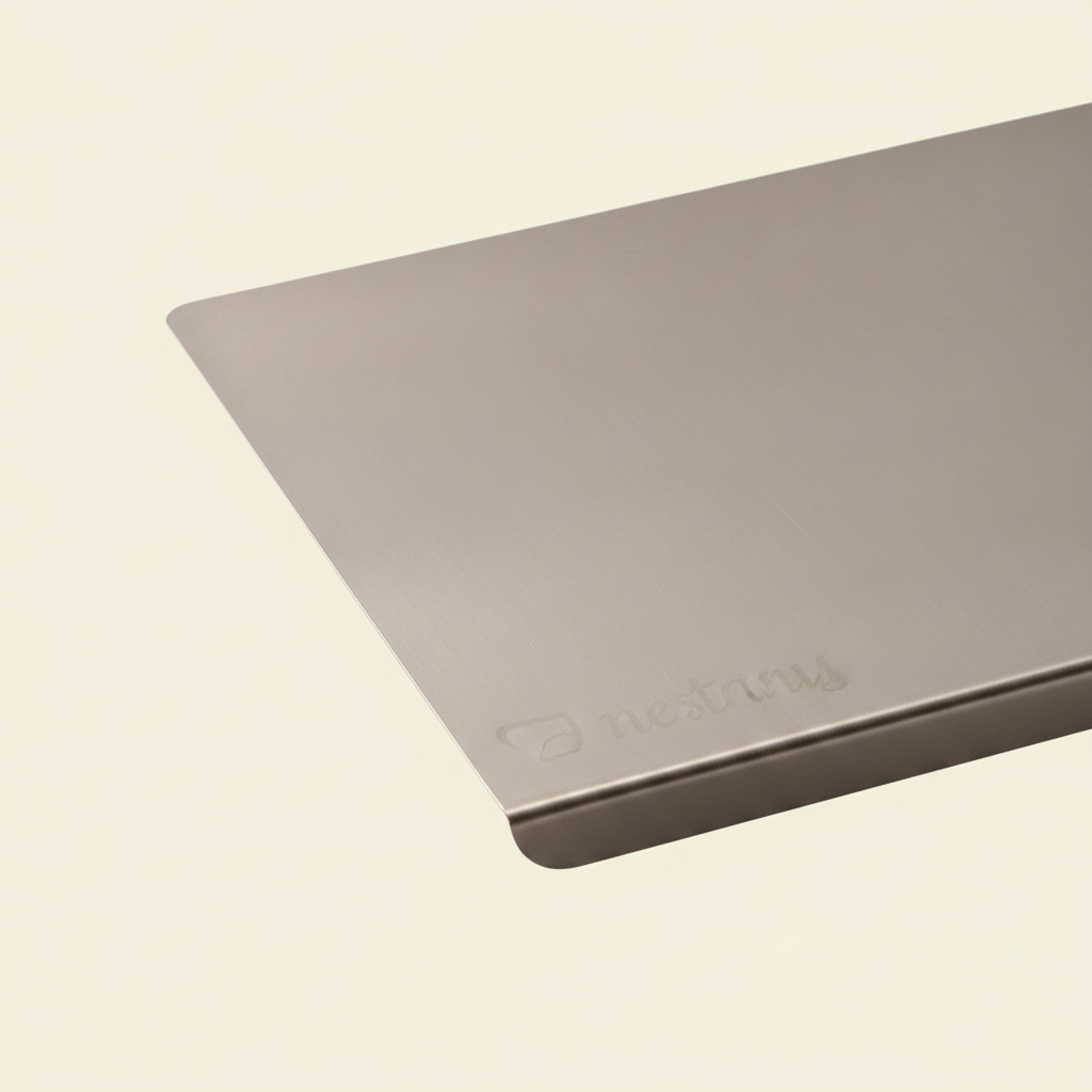 Stainless Steel Counter Top Chopping Board