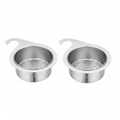 Stainless Steel Swan Sink Strainer Basket(Pack of 2)