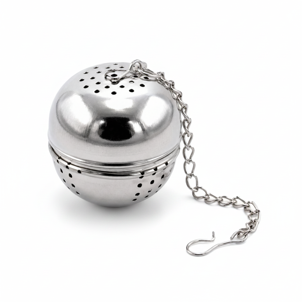 Stainless Steel Tea Infuser Ball with Chain Hook