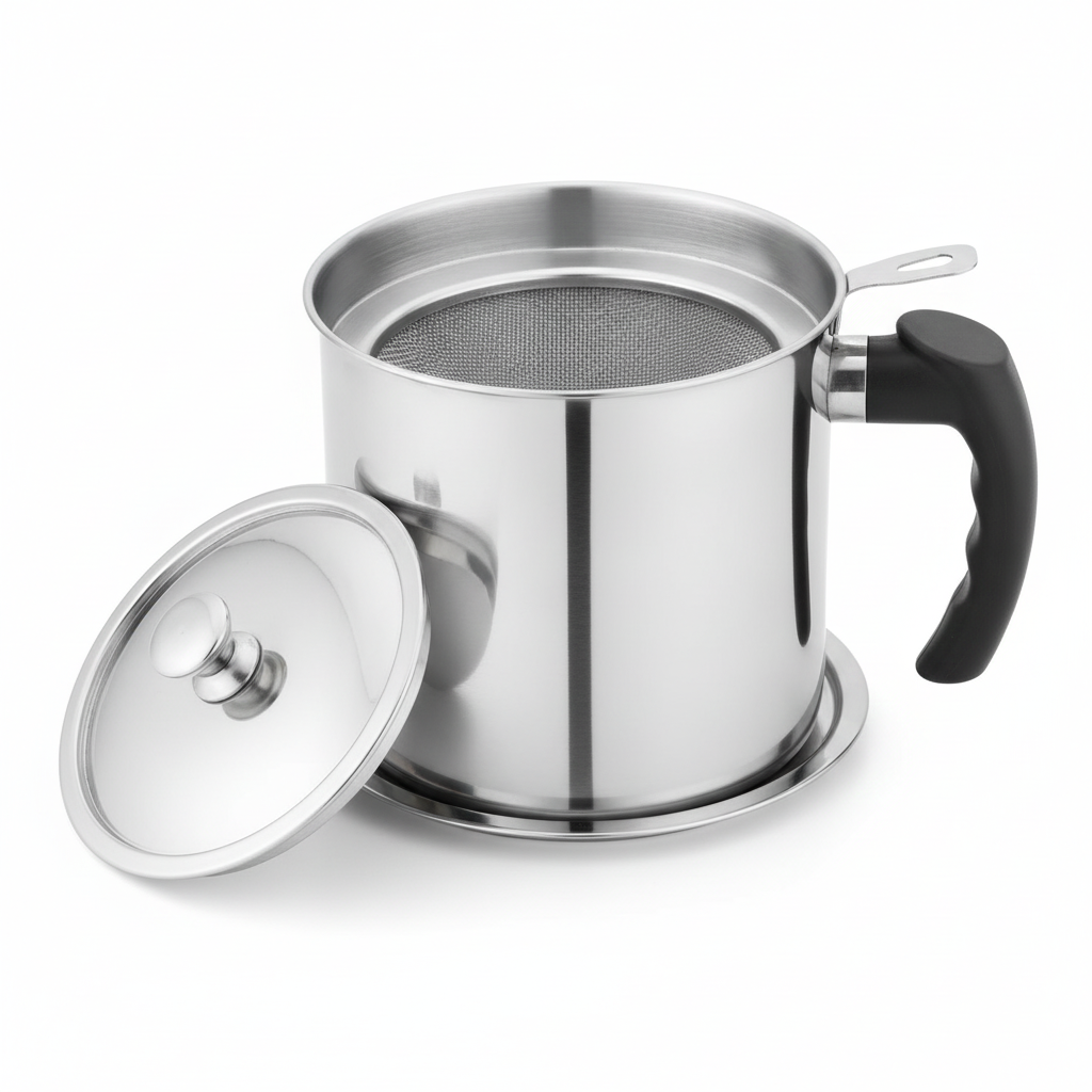 Stainless Steel Oil Filter Pot