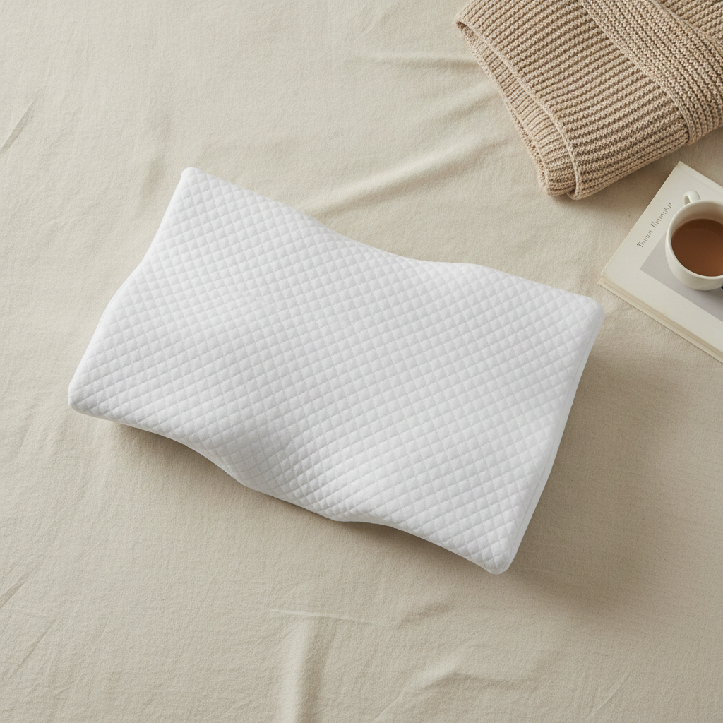 Foam Pillow for Neck Pain Relief , Orthopedic Neck Pillow