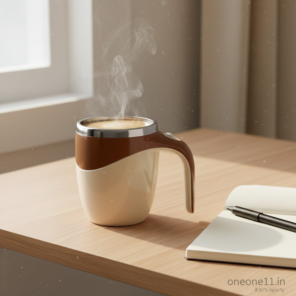 Automatic Magnetic Stirring Coffee Mug