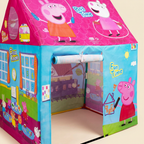 Play tent entrance and fabric Detail